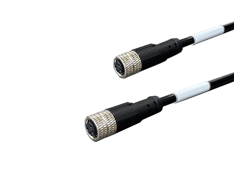 PVC PUR M8 Female Aviation Plug