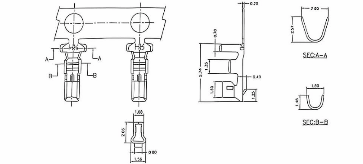 Molex 5264 Replacement Signal Cable 2.5mm Pitch A2502 Molex 5264 Replacement Signal Cable 2.5mm Pitch A2502