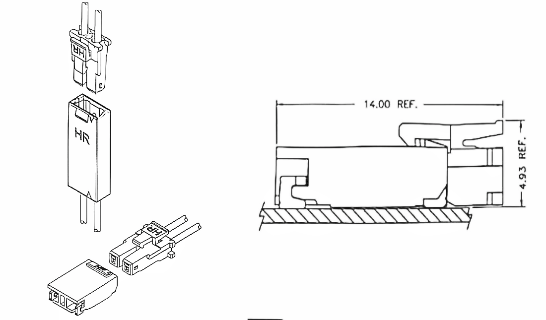 3.50mm Pitch Wire-to-Board Cable Signal Power A3501 3.50mm Pitch Wire-to-Board Cable Signal Power A3501