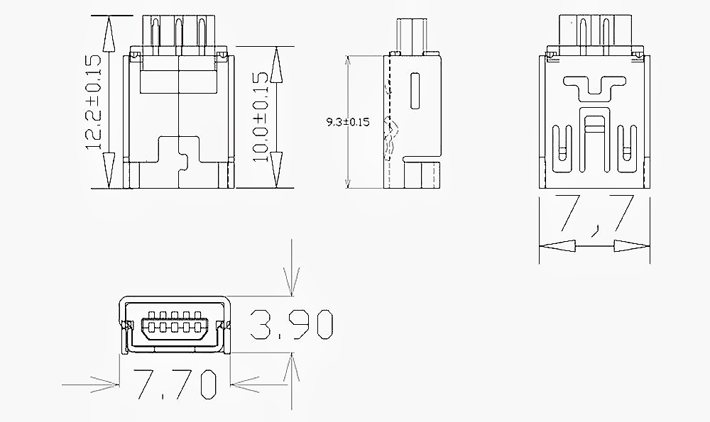 28AWG Multi-Core data Mini DP Cable